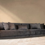 ספה דגם DOLCE אפור קטיפה(911151)